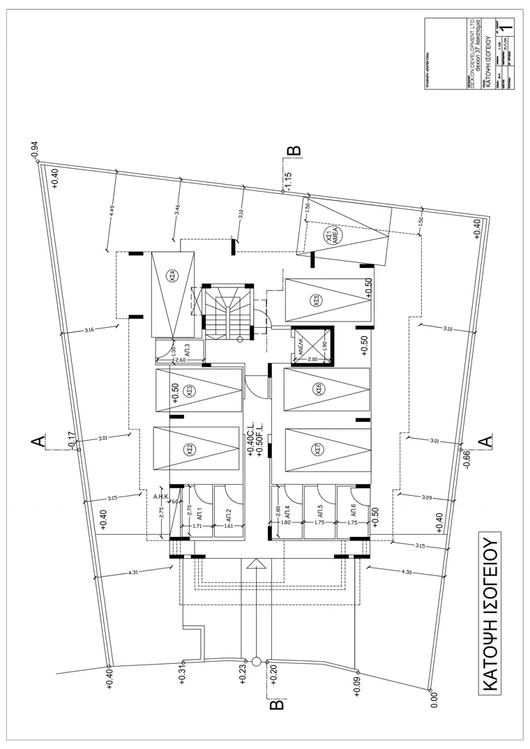 Ground floor plan of Dex